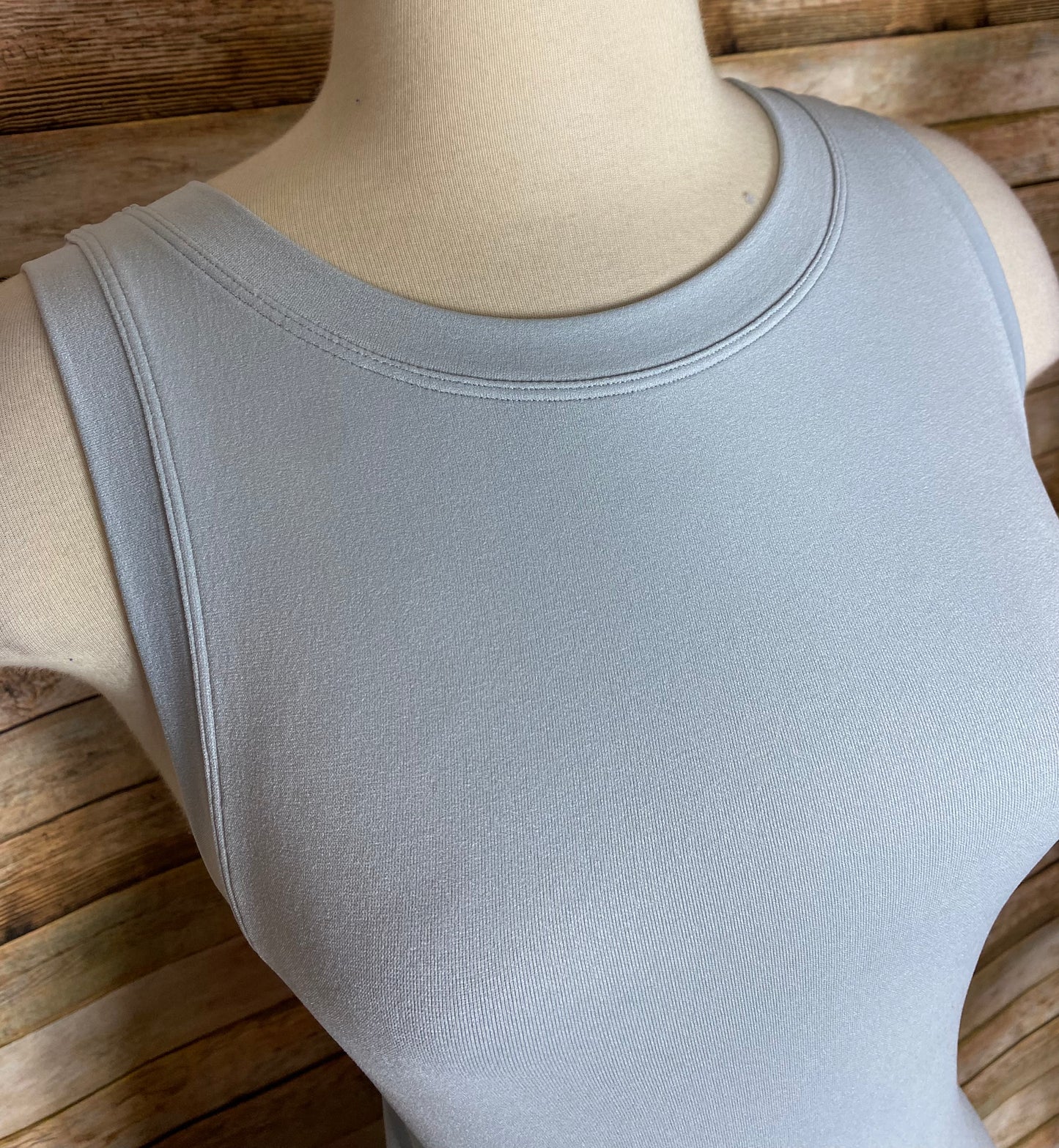 Light Grey Crop Top