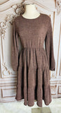 Mocha Tiered Dress