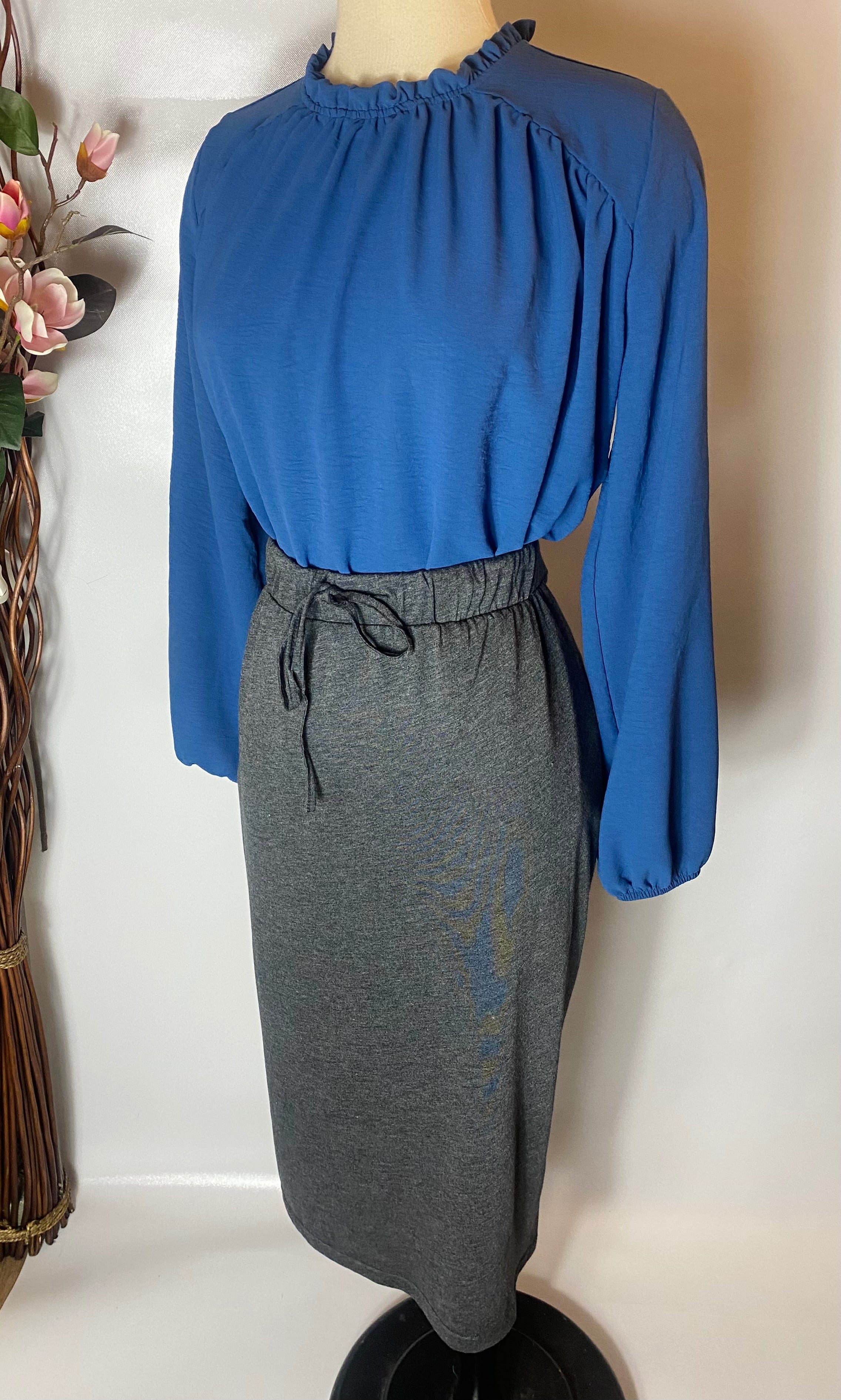 Alexia Vintage Blue Top