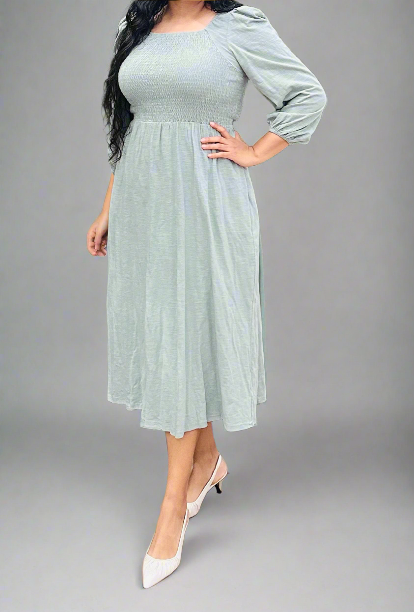 Analis Sage Dress