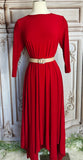Red Maxi Dress