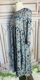Charcoal Leopard Dress