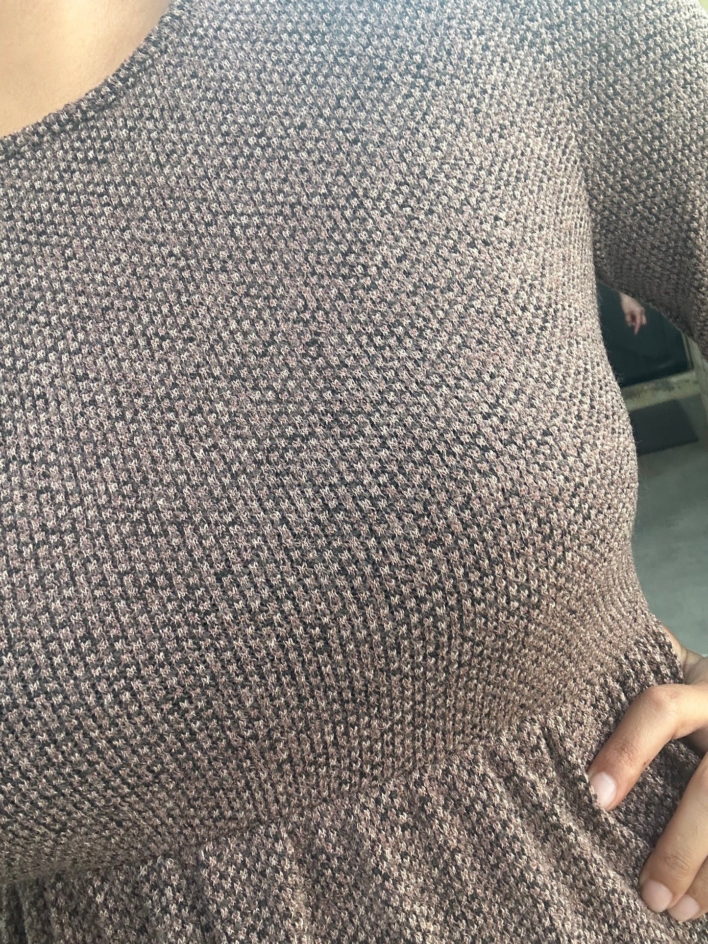 Mocha Tiered Dress