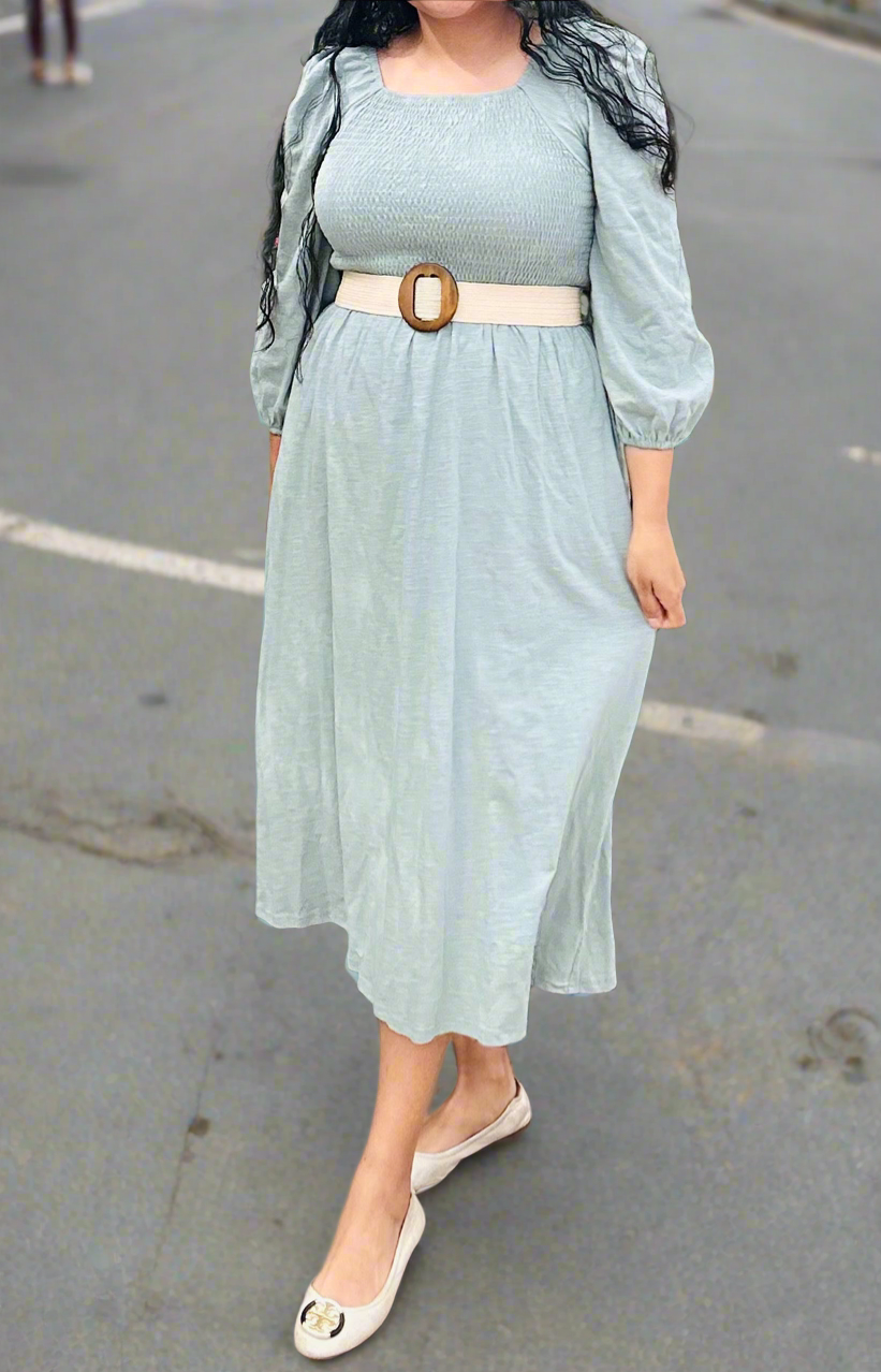 Analis Sage Dress