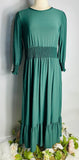 Melina Green Maxi Dress