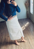 White Crochet Bottom Skirt