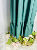 Melina Green Maxi Dress