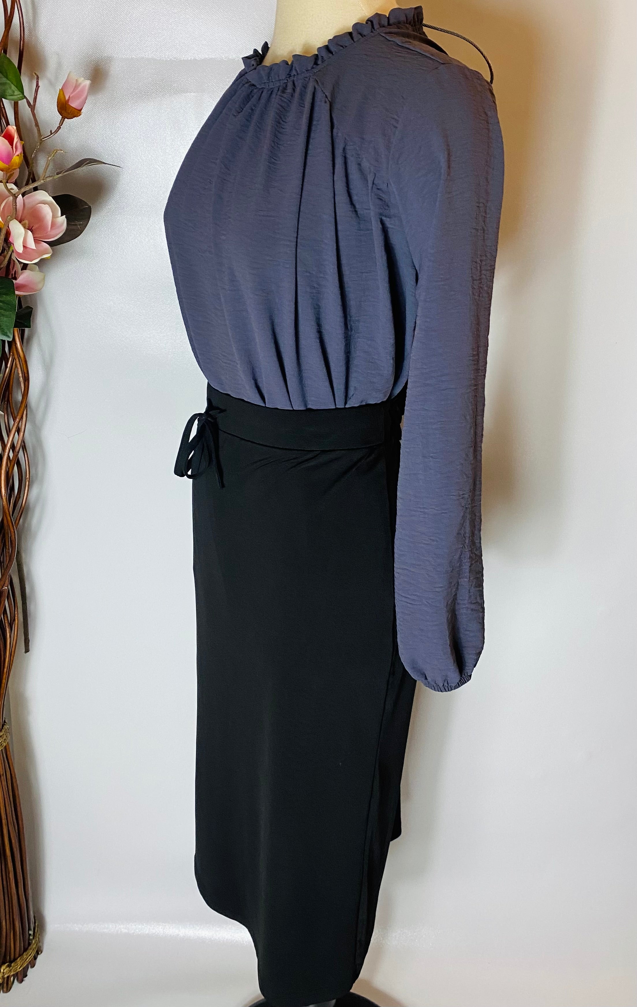 Alice Gunmetal Top