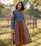 Amelia Floral Embroidered Dress