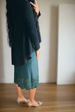 Hunter Green Layered Skirt