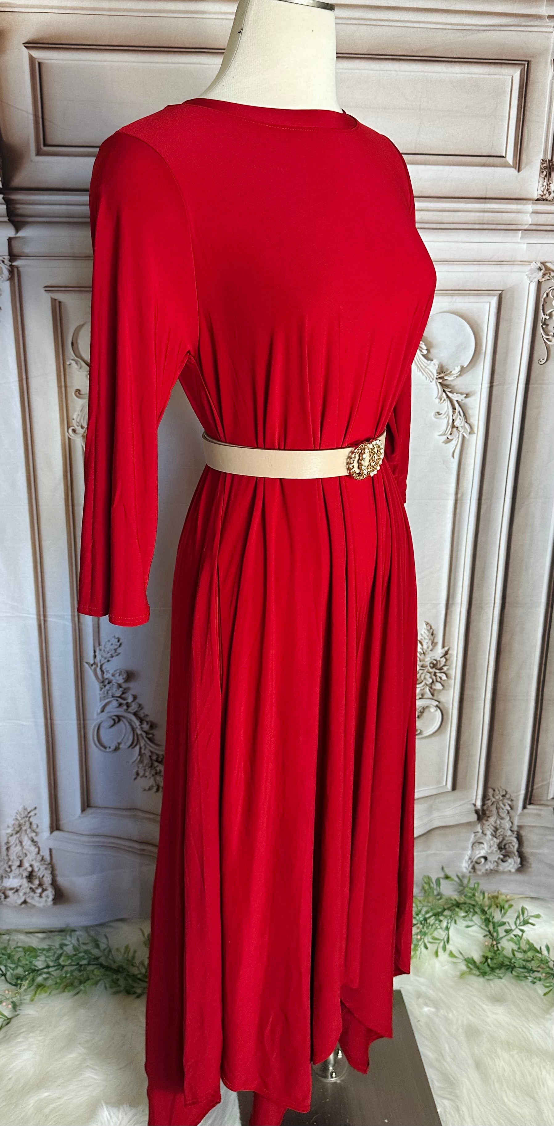 Red Maxi Dress