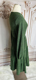 Olive Tiered Dress