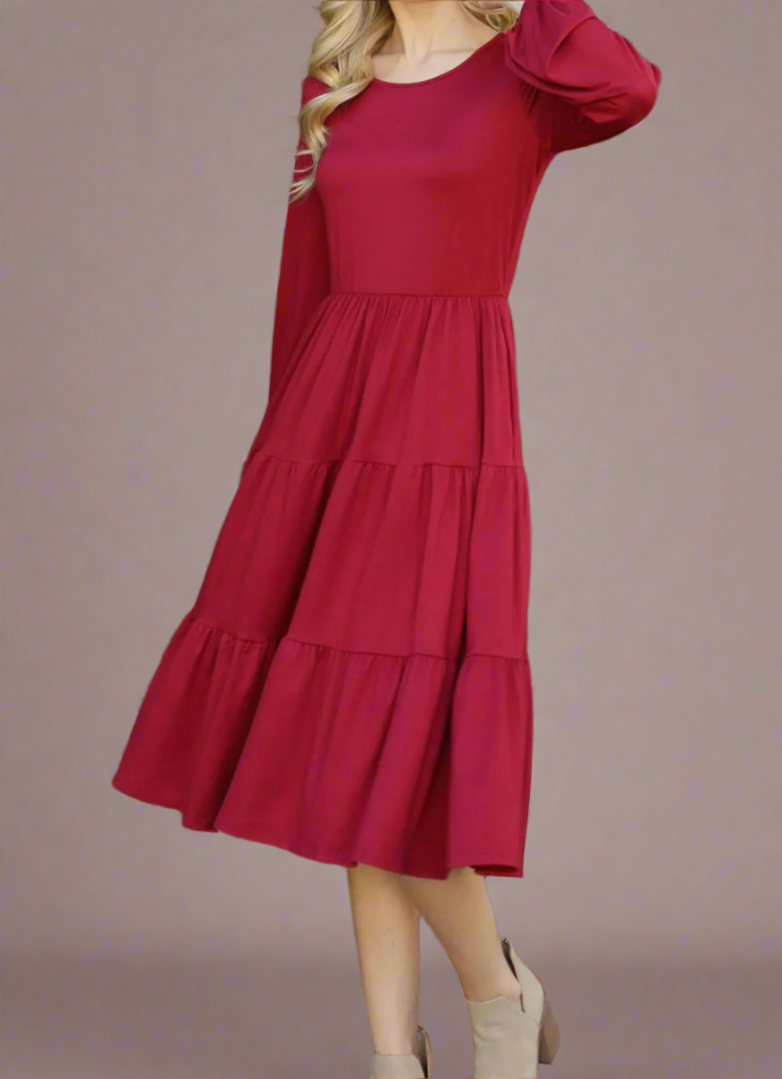 Lorine Tiered Dress