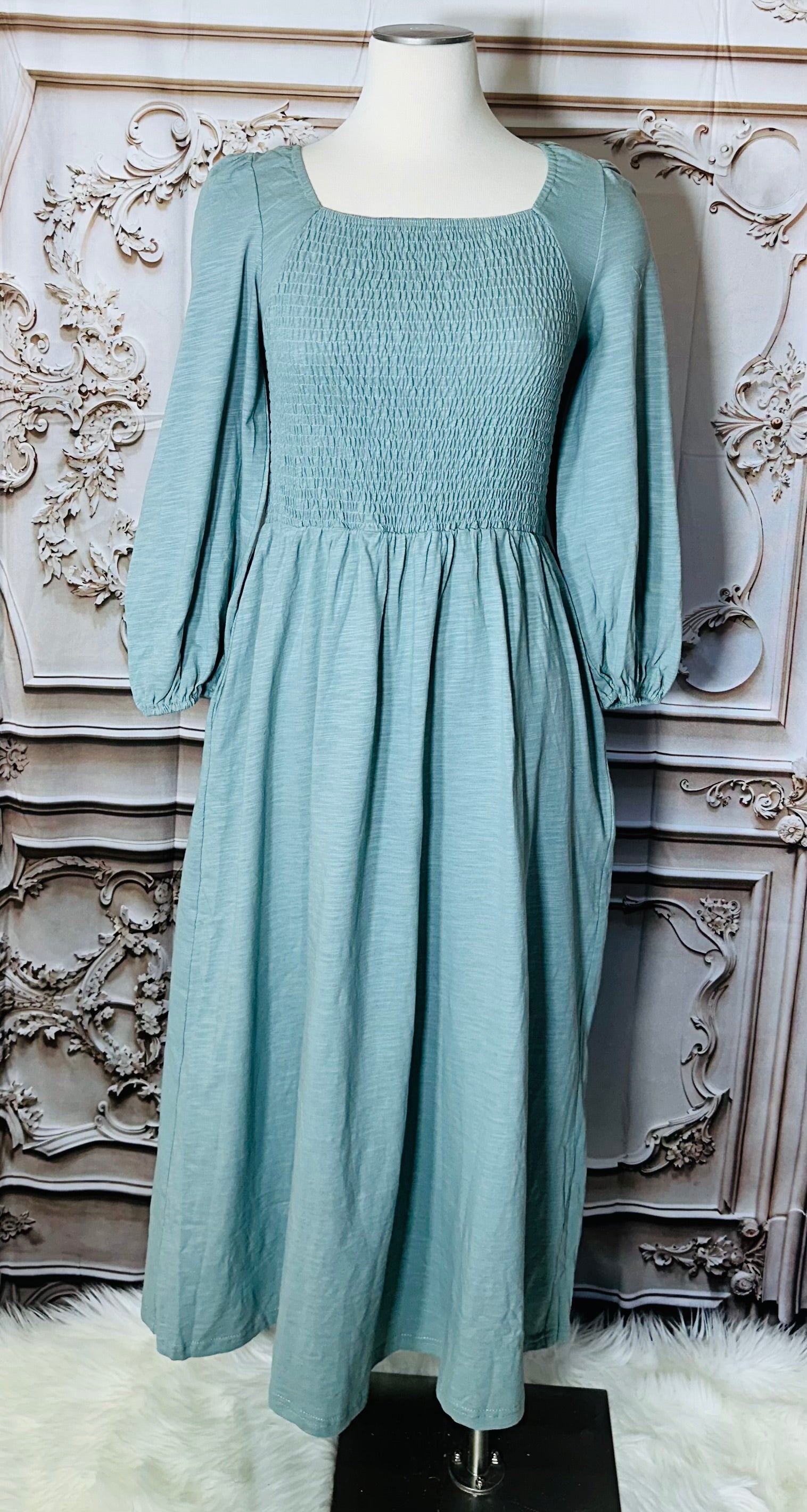 Analis Sage Dress