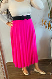 Fuchsia Maxi Skirt