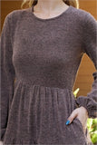 Mocha Tiered Dress