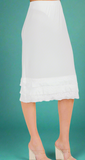 White Crochet Bottom Skirt