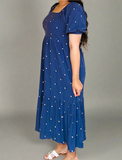 Cassia Embroidery Flower Dress
