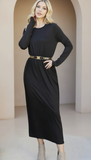 Bay Black Maxi Dress