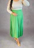 Light Green Maxi Skirt