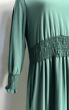 Melina Green Maxi Dress