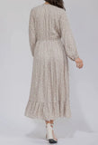 Amelie Beigh Floral Maxi Dress
