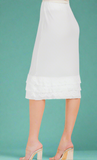 White Crochet Bottom Skirt