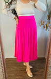 Fuchsia Maxi Skirt