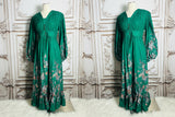 Aurora Green Maxi Dress