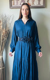 Stella Navy Blue Maxi Dress