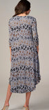 Charcoal Leopard Dress