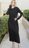 Bay Black Maxi Dress