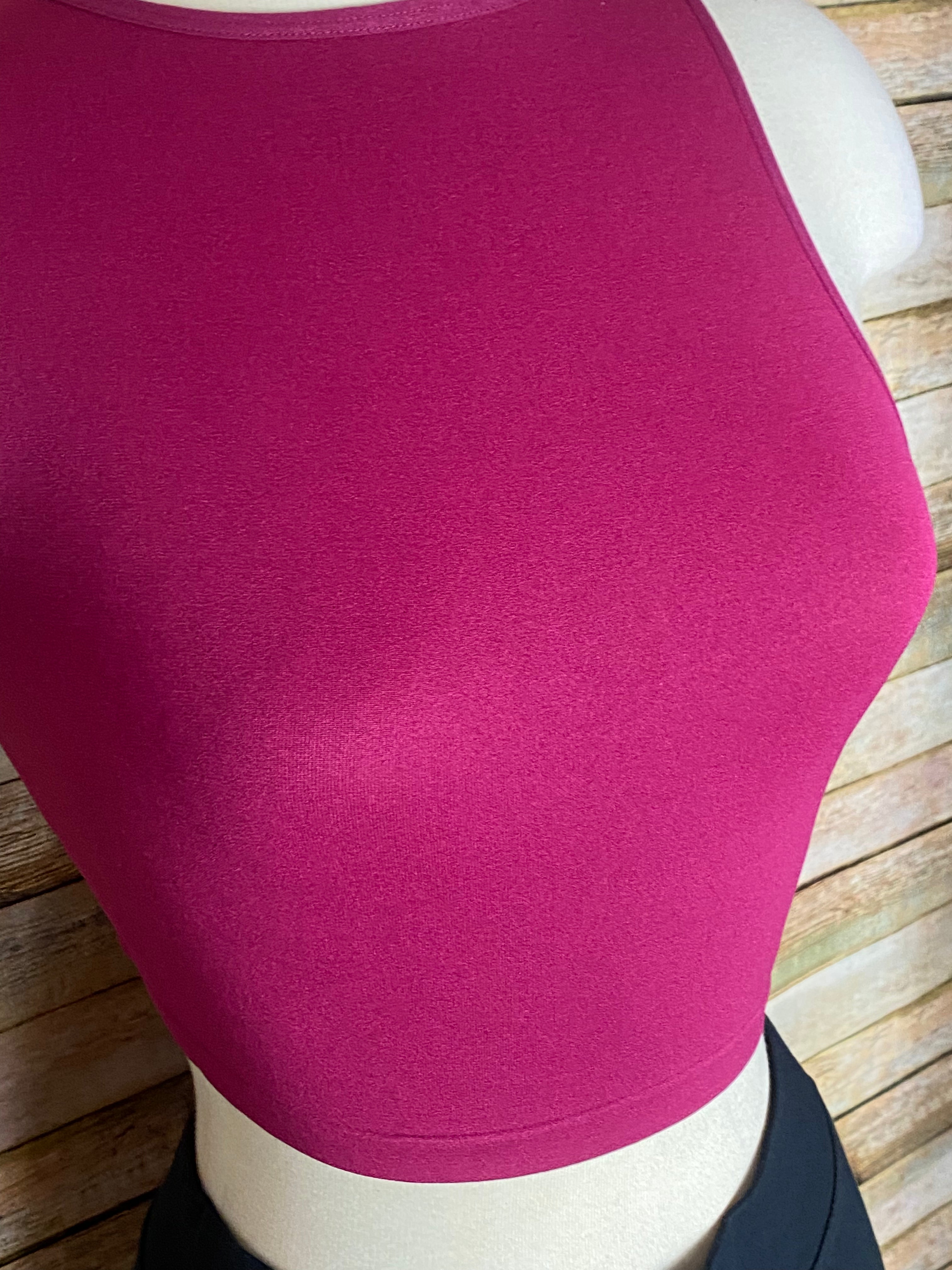 Wine Underneath Crop Top