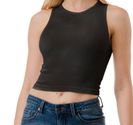 Black Crop Top