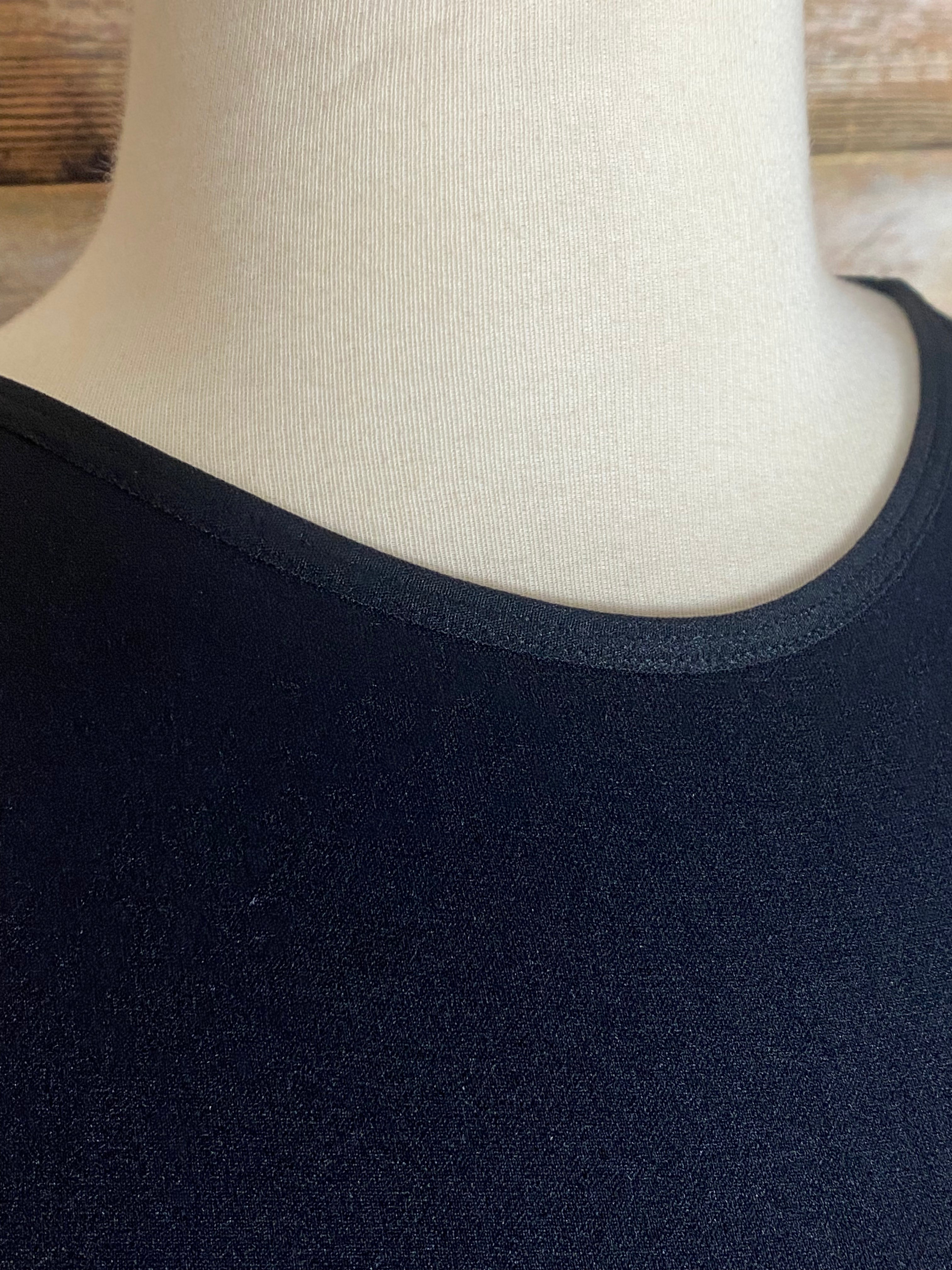 Black Underneath Crop Top