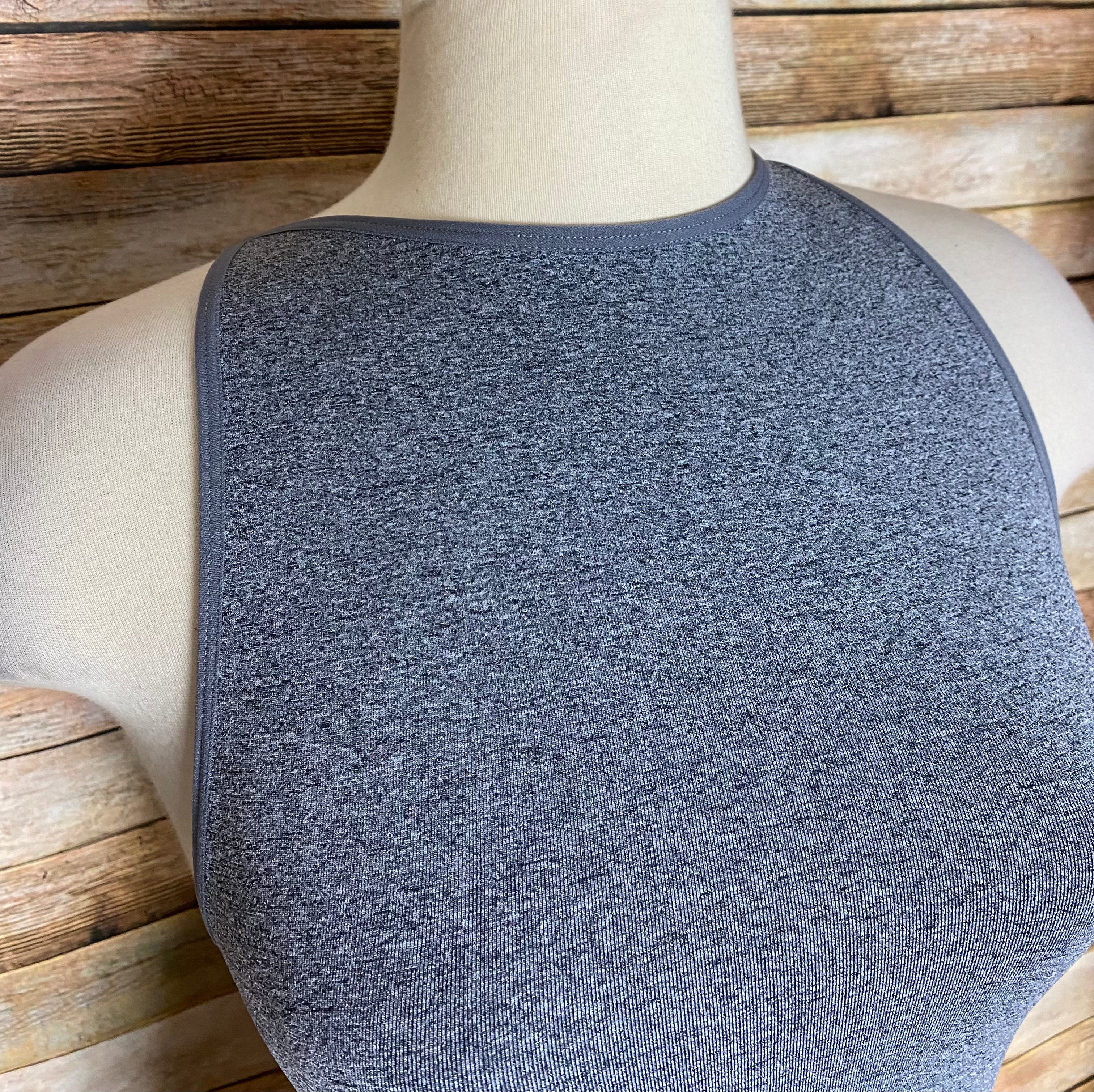 Dark H Grey Seamless Crop Top