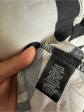 Resale Brands Mlle Gabrielle Black and White Floral Button-Front Dress