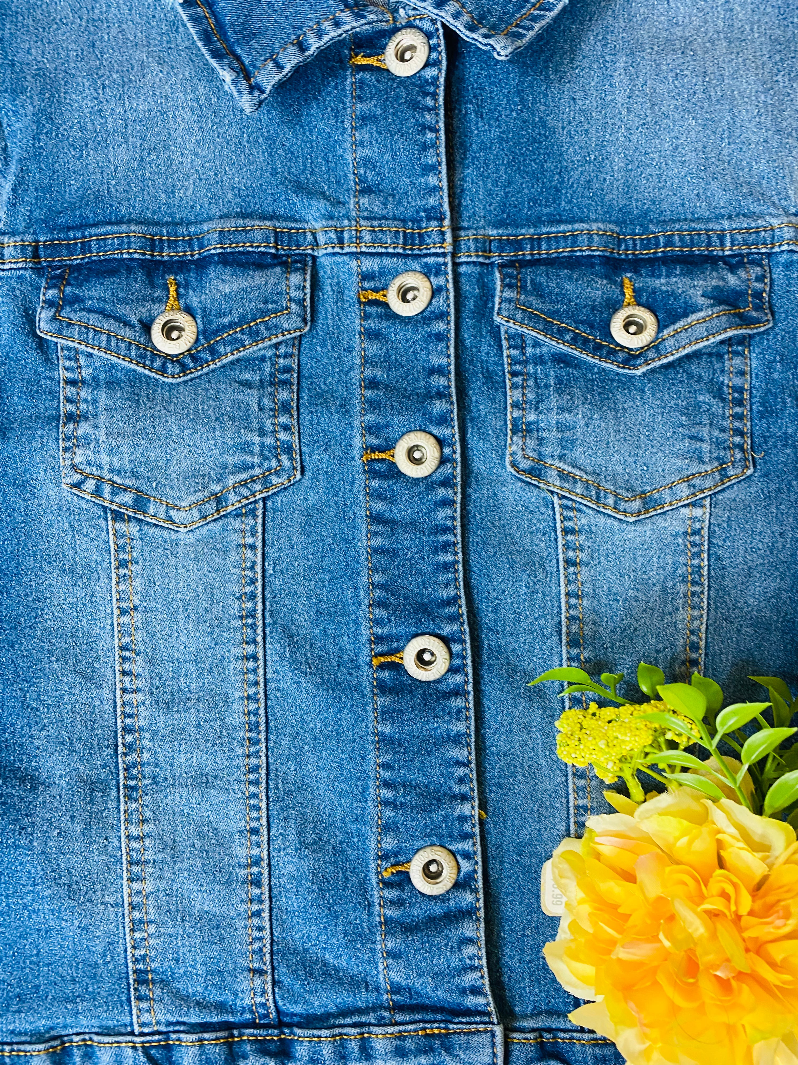 Denim Blue Vest
